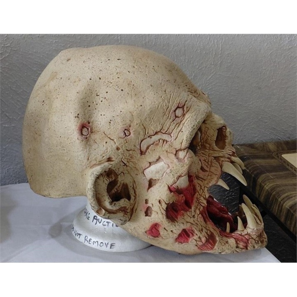 Zagone Studios 2007 Zombie Latex Mask "Schell Shocked" Monster Prop Made in USA